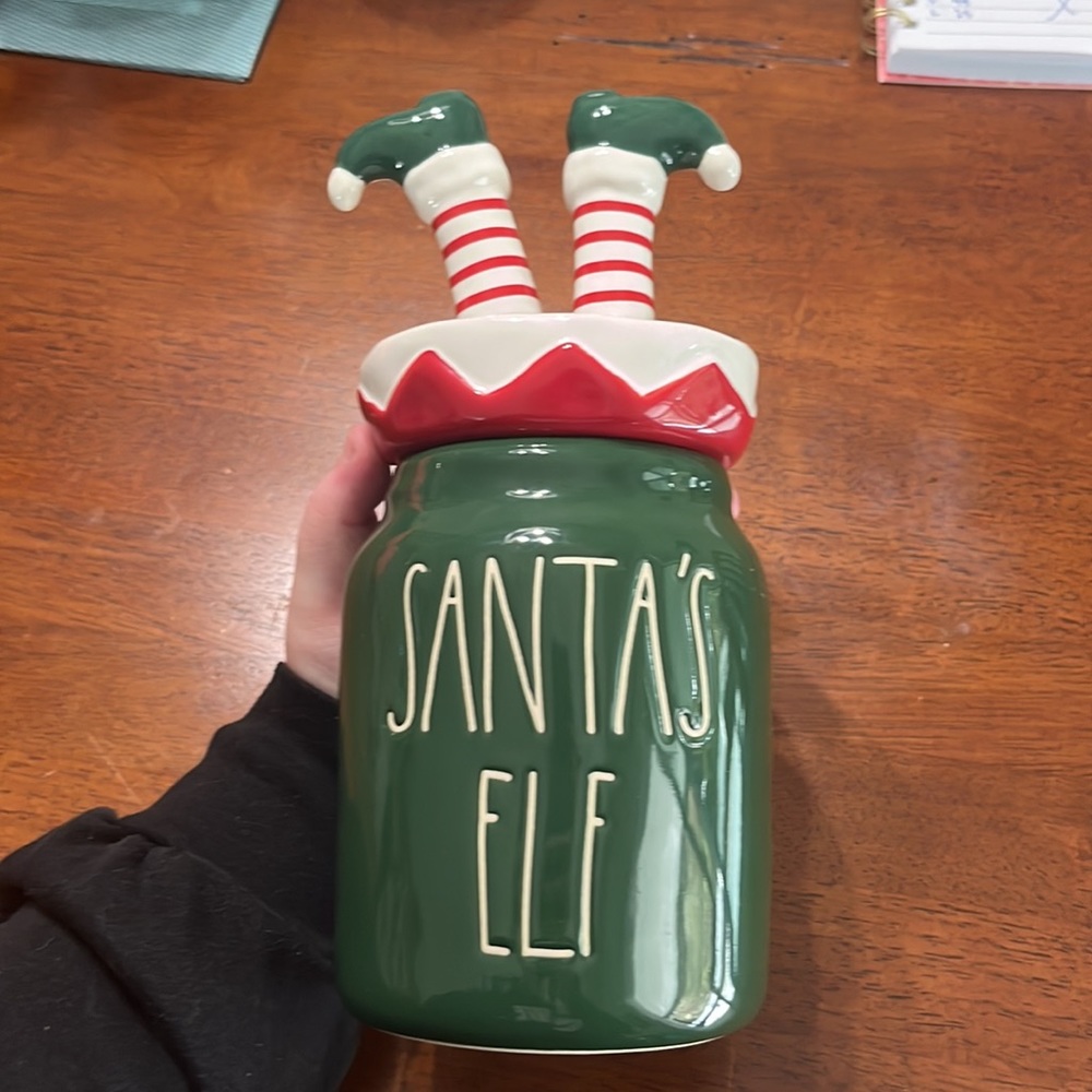 Rae Dunn “Santa’s elf”
